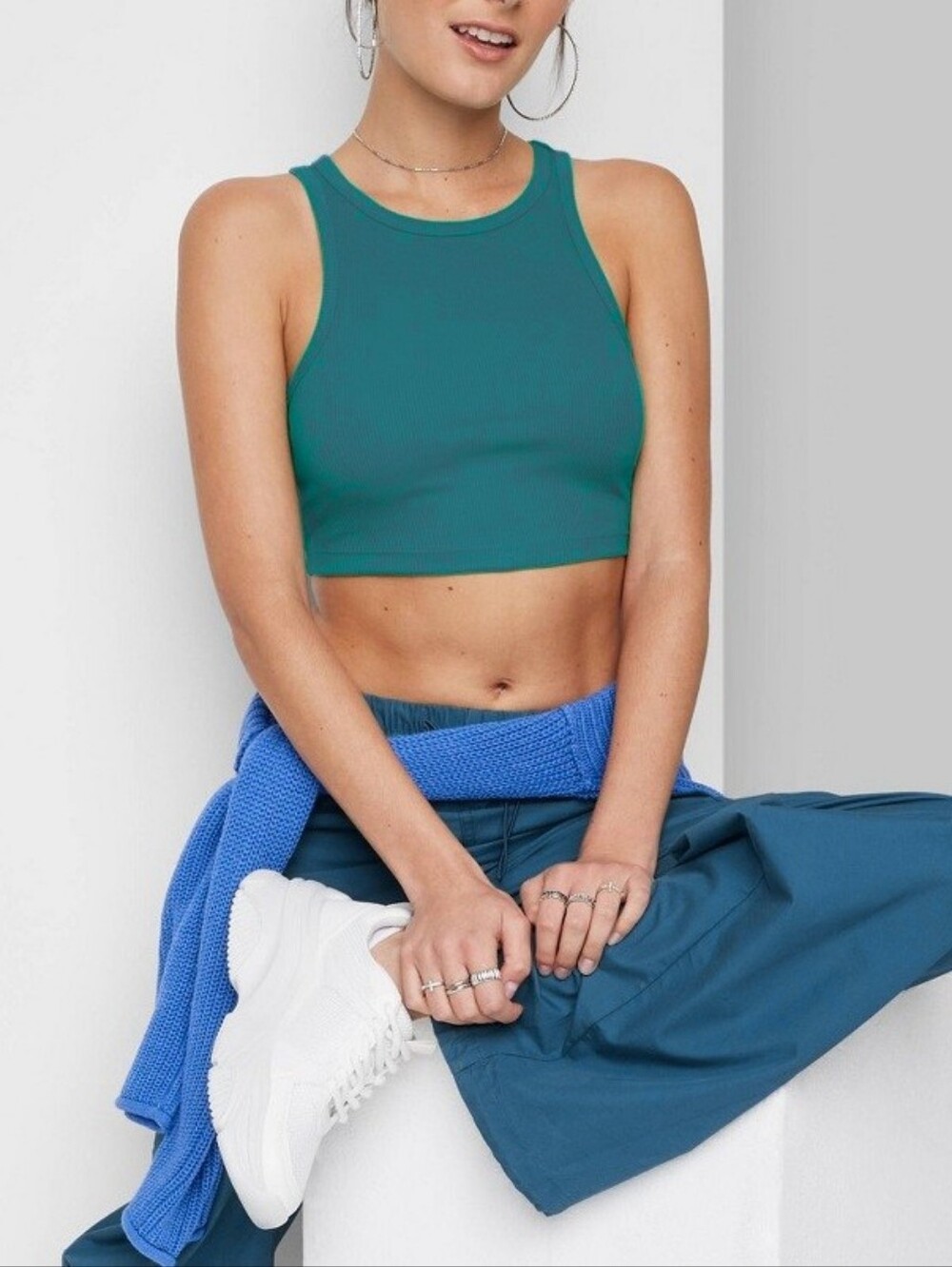 Wild Fable Tiny Tank Cropped High-neck